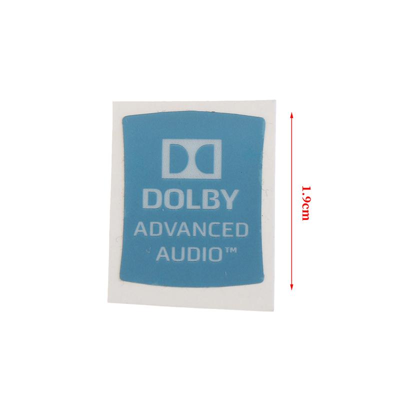Dolby Surround Sound Этикетки Наклейки для ноутбуков Декор для рабочего стола Наклейки своими руками