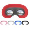 Silicone VR Face Mask for Vision Pro VR Headset Anti-Leakage Virtual Reality Headset Cushion Light Blocking Protector