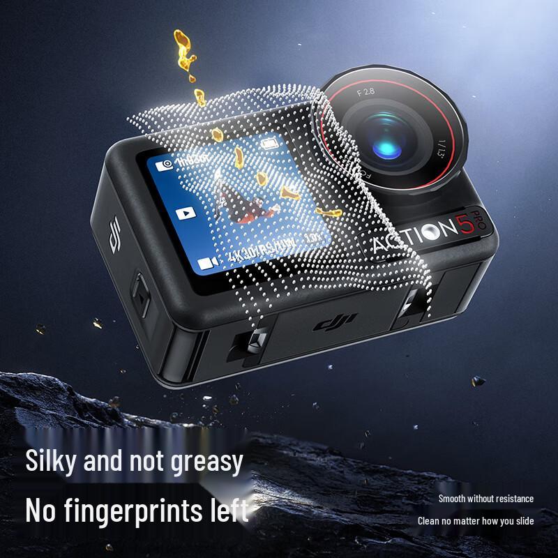 SHANMO Tempered Glass Screen Protector for DJI Osmo Action Cameras