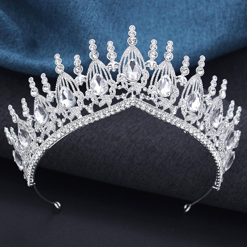 Luxury 13 Color Wedding Crown Princess Queen Tiaras and Crowns for Party Birthday Tiara Hair Jewelry Bridal Dress Accessories