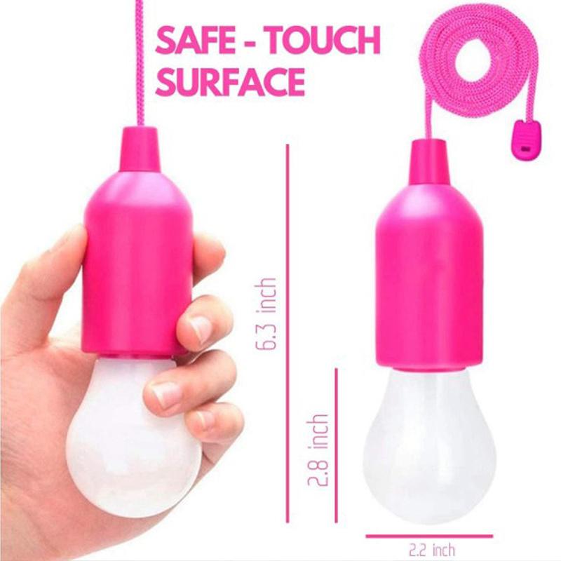 8шт светодиодные кабельные лампы портативный красочный прикроватный ночник на батарейках