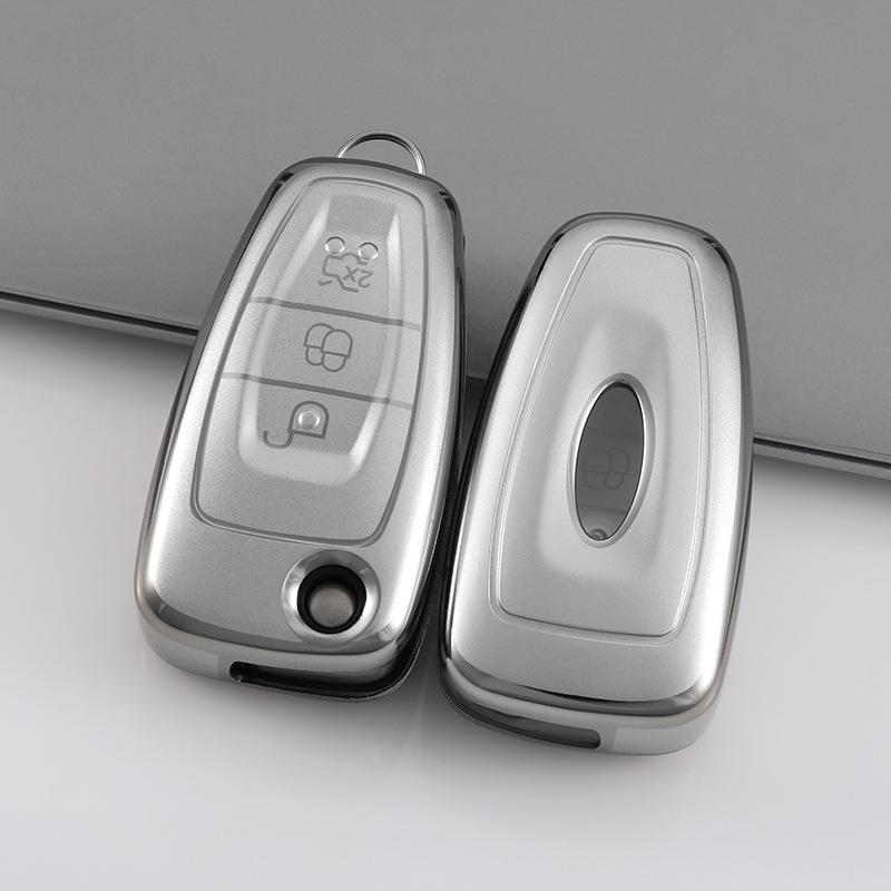 Женский модный чехол для ключа для Ford Focus & Escort - Стильная защита ключа Kuga с пряжкой