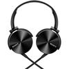 Sony Наушники Sony Mdr XB450 герметичные складные черные Mdr XB450 B черные
