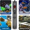 Aquariums Submersible Heater Display Digital Fish Tank Heating Rod With thermometer Constant Temperature Control 220-240V