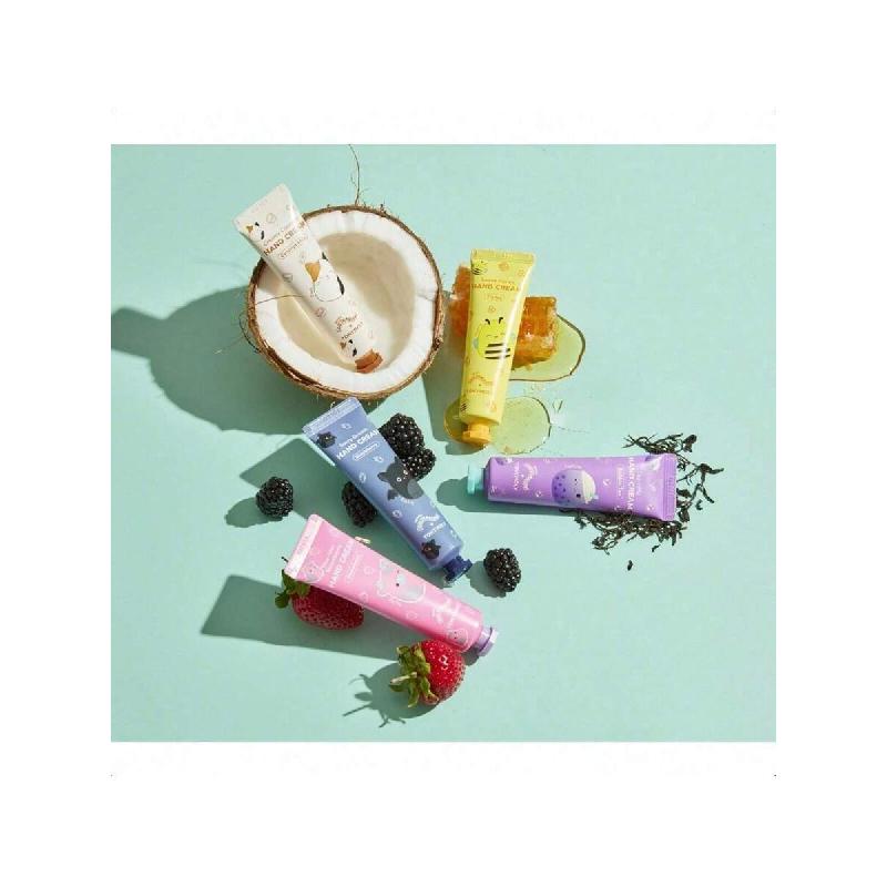 Tonymoly Squishmallow Hand Cream, Patty Moo-Tiful Strawberry Milk Moisturizing, Hydrating And Nourishing Hand Lotion, Non Greasy All Skin Types, 30ml