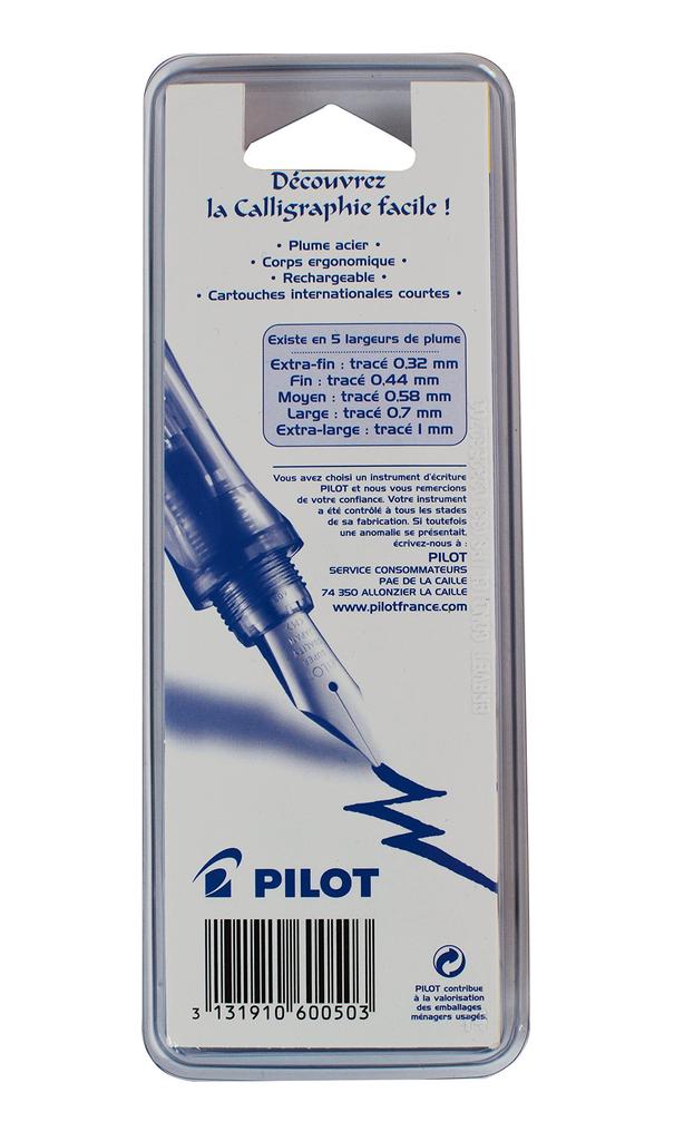 Pilot Plumix Stylo Plume Большой черный
