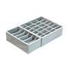 4Pcs/Set Houseware Underwear Bra Socks Organizer Drawer Divider Storage Box Case