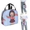 Аниме Azumanga Daioh Осака Аюму Касуга Изолированная сумка-ланчбокс для женщин и детей Герметичные контейнеры для еды Термосумка-ланчбокс Сумка-шоппер