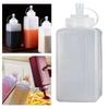 Bottle for Condiments, Sauce Dispenser, PP Container with Wide Opening, Suitable Kitchen And