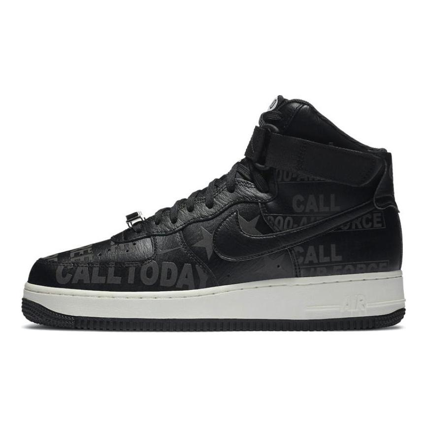Nike Кроссовки Air Force 1 High '07 Premium 'Toll Free Pack Black' CU1414-001