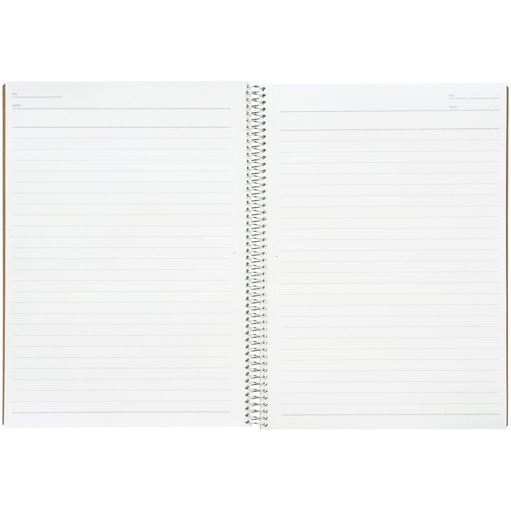 Maruman Спиральная тетрадь, линовка 8 мм, базовая, B5, 40 листов, набор из 10 штук, N256