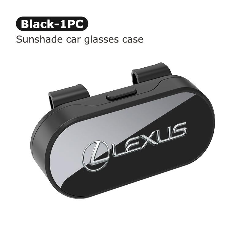 HFHT9 For Lexus Car Sun Visor Sunglasses Clip Box Glasses Case CT ES GS NX IS250 RX350 IS200 LX570 UX250h CT200h