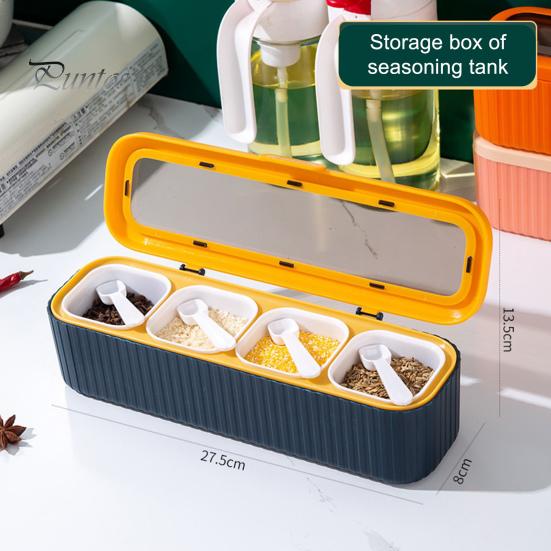 1 набор практичных больших емкостей с видимым дизайном для хранения приправ, соль, специи, приправы, набор бутылок для хранения, товары для дома