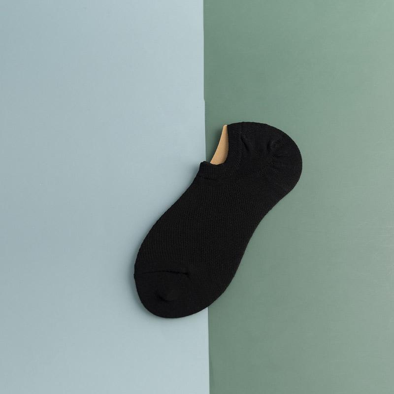 High Quality 100% Cotton Summer Socks Low Cut Mesh Design Custom Logo Breathable Soft Knitted Techniques Invisible for Comfort