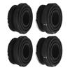 Black Lower Rubber Foot Generator Bottom Replaces # 68325-Z07-003