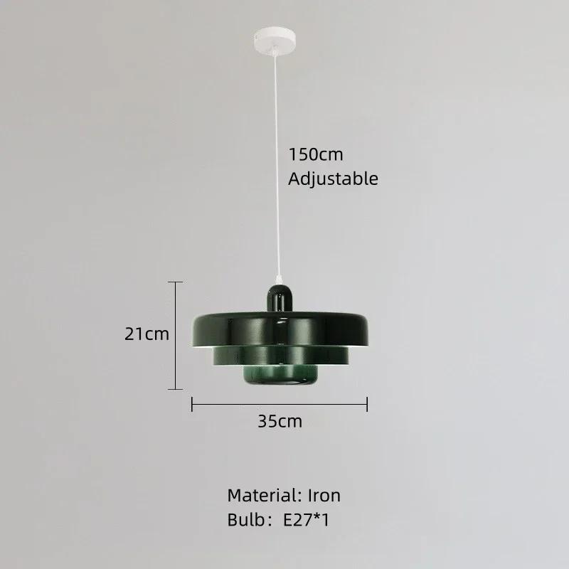 Минималистичная красочная металлическая подвесная люстра, светло-желтая, розовая, оранжевая, для столовой, бара, фойе, спальни, подвесной светильник, лампа с цоколем E27