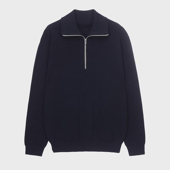 Mind Bridge Men’s Half Zip Wool Knit MXKT2106