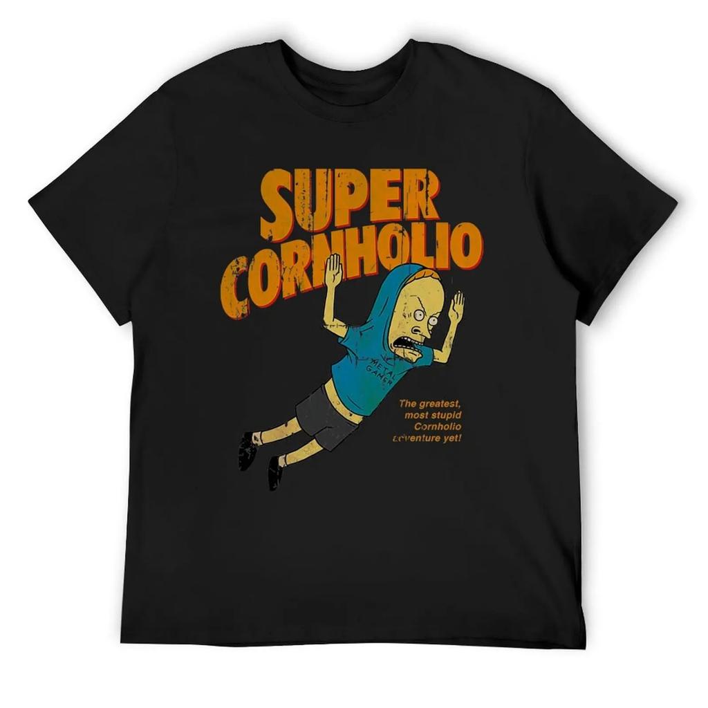 Футболка Cornholio 13 топы модные рубашки смешные подарки оверсайз футболки для мужчин
