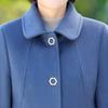 Middle Age Women's Wool & Blends Coats Winter Women's Jackets Elegant Loose Long Outerwears