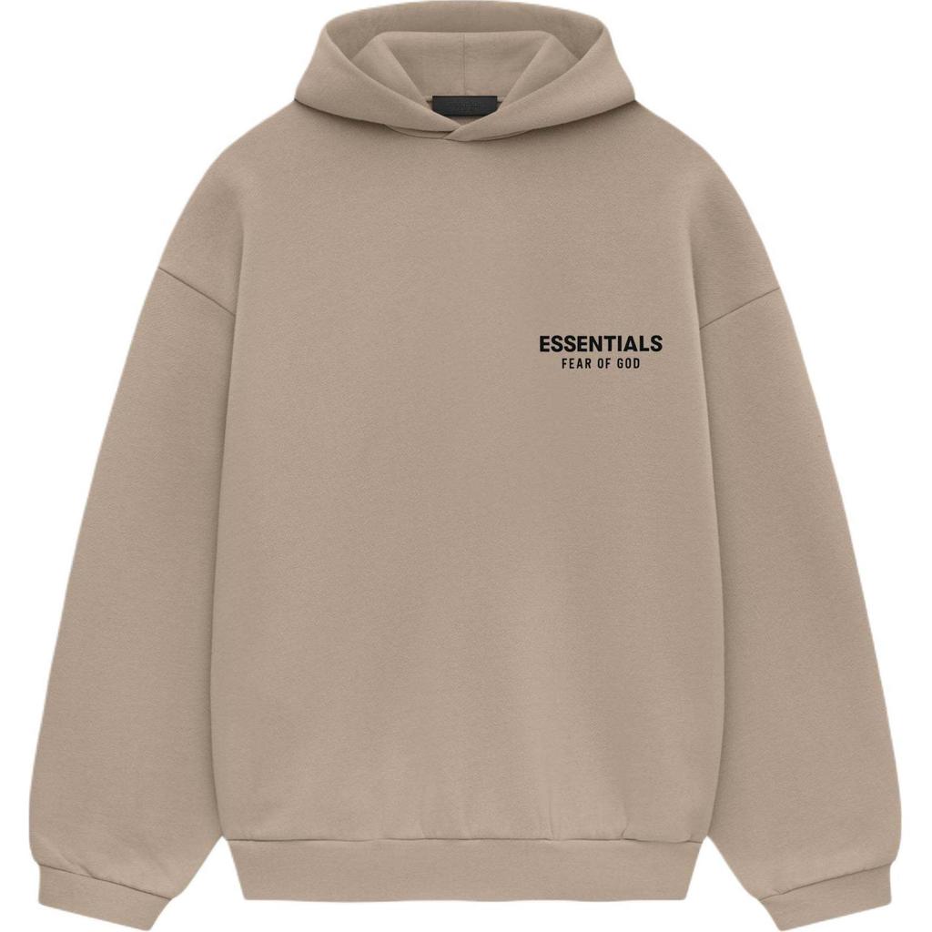 Fear of God Мужская флисовая толстовка с капюшоном Essentials II Desert Sand, цвет загар 192HO246257F