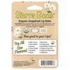 Sierra Bees Органический бальзам для губ, грейпфрут, 4 шт., 0,15 унции (4,25 г) Каждый