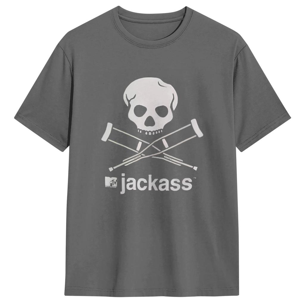 Brain Art J-Jackassss Show T Shirt for Men Leisure T-Shirts O Neck Tee Shirt Short Sleeve Clothes Party