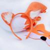 Long Fox Tail Fox Ears Headband Fox Tail and Ears Set Furry Fox Tail Fox Ear Headband Hair Hoop Faux Fur Fox Tail Kits