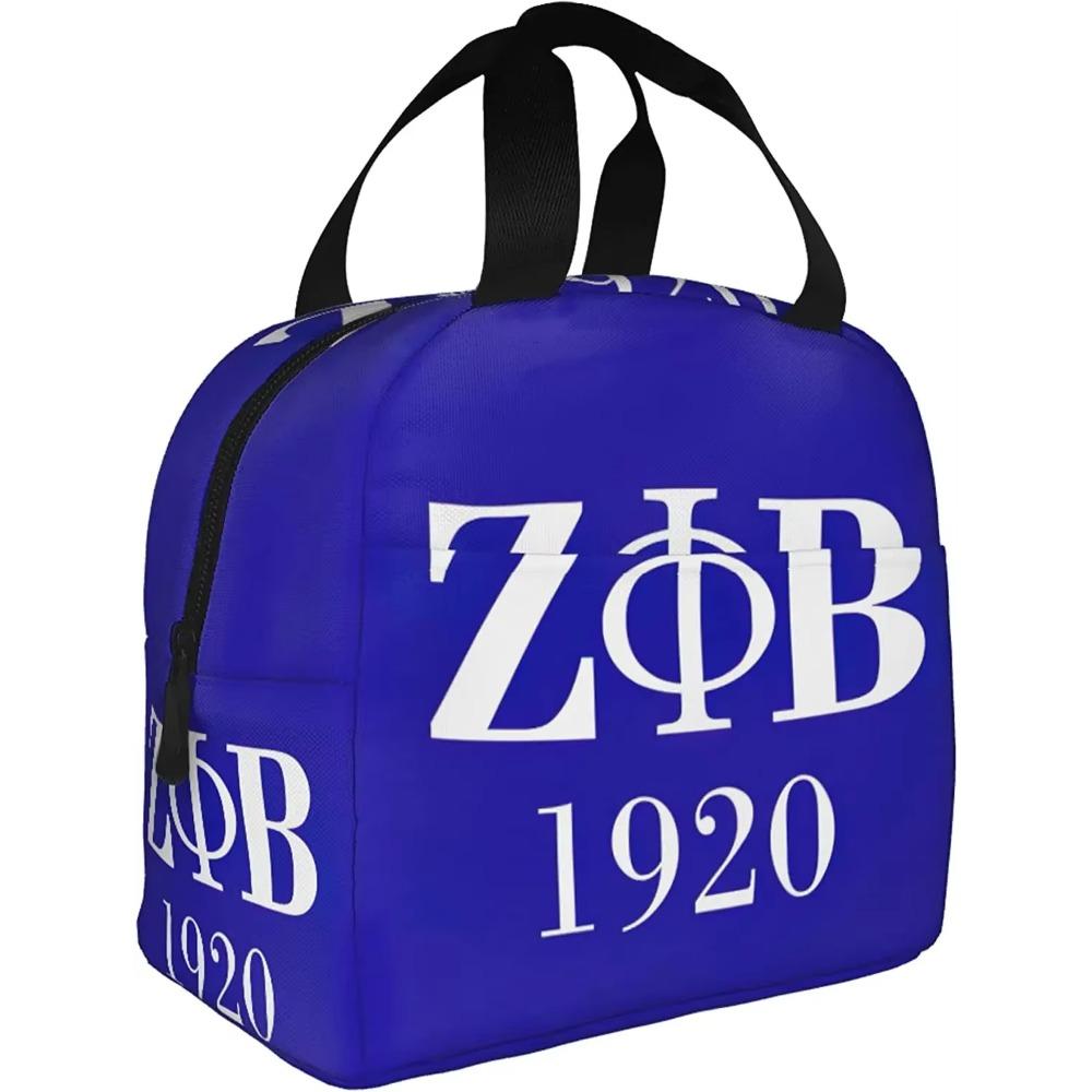 Zeta Phi Beta термосумка для ланча портативная изолированная сумка-тоут для путешествий пляж пикник работа сестры атрибутика подарки