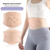 SEBS Magnetic Waist Protector Running Cycling Sports Pressurized Magnet Shock Absorbing Waist Belt Soft Fit Fitness Protector