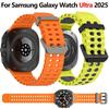 Мягкий силиконовый ремешок для Samsung Galaxy Watch 8 Ultra 2025 47 мм Оригинальный браслет для Galaxy Watch 8-7 Ultra 47 мм Ремешок Ocean Watchband