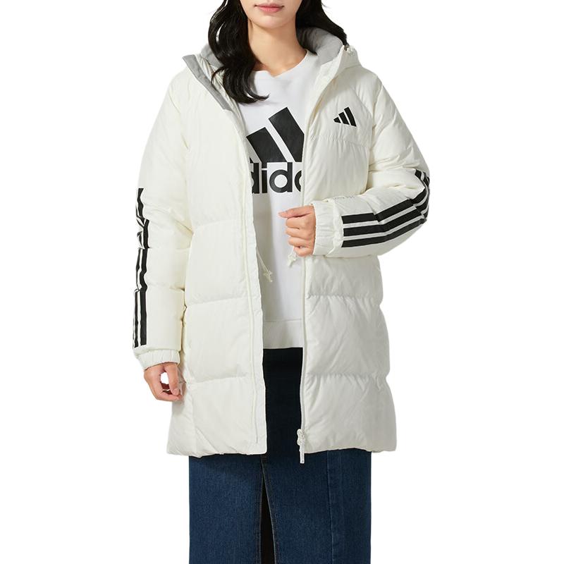 adidas Женская белая пуховая куртка JG3856