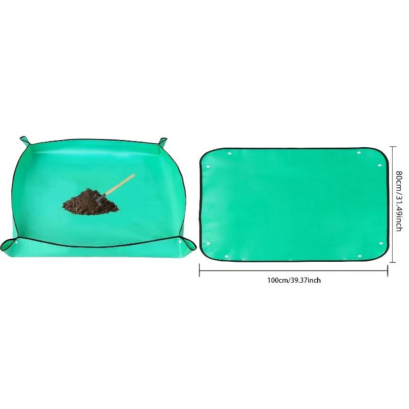 Plant Regeneration Mat Waterproof Transplant Mat Portable Square Foldable and Easy To Clean Succulent Transplant Mat