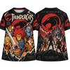Новые футболки Thundercats Мультфильм Аниме 3D Печать Мода Мужская Женская Футболка Уличная Одежда Харадзюку Топы Футболки Одежда