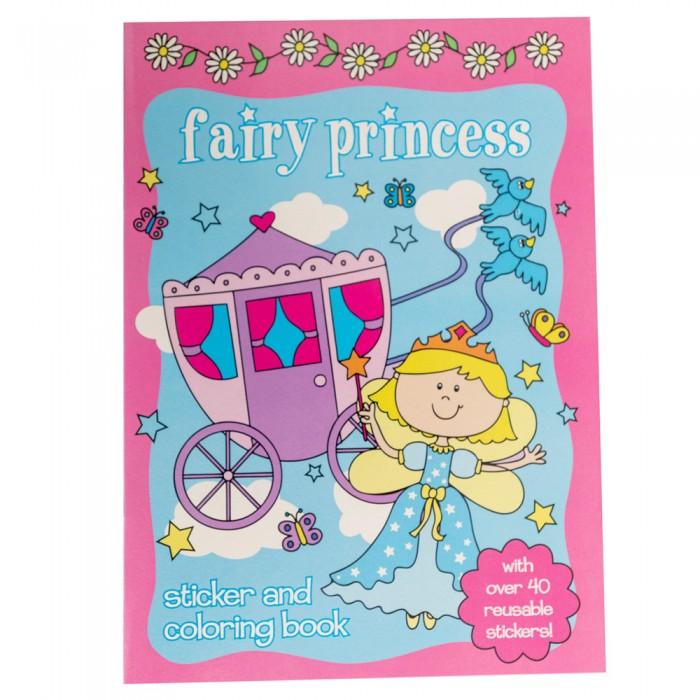 Alligator Fairy Princess Coloring Book Set (Pack of 41)