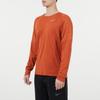 Nike T Shirts Men's Orange Red Crew Neck Moderate Straight Fit DD4755-670