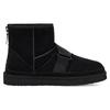 UGG Classic Novelty Series Warm Non-Slip Quick Buckle Short Snow Boots Men Boots Black 1135013-BLK