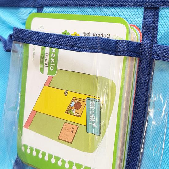 Classroom Hanging Organizer 36 Pocket with Number Stickers Cell Phone Stationery Storage Bag for Office Dorms Homes