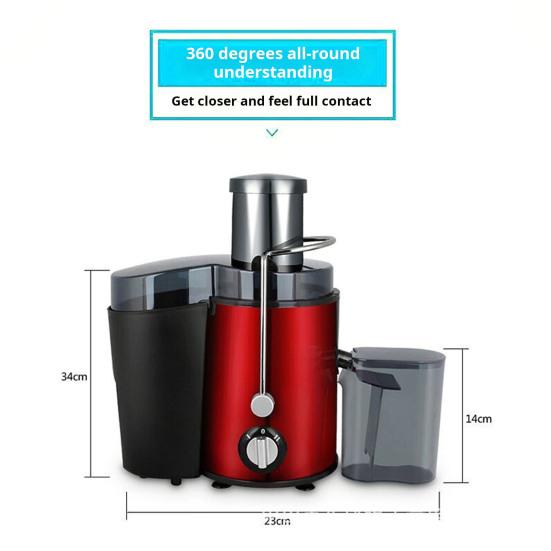 Juicer Machine with 2-Speed Settings Sharp Blade Design BPA Free Food Grade Easy To Clean Fruit Juice Extraction Portable Blender