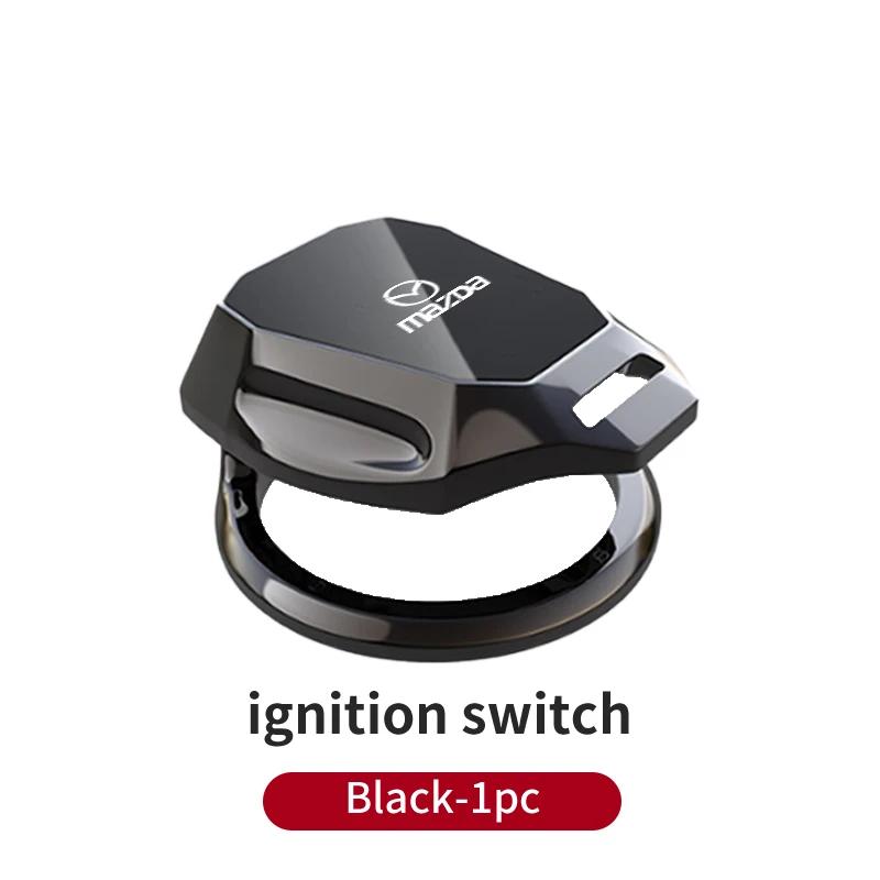 Rotary Ignition Start Stop Button Protector for Mazda CX-5 CX-30 3 6 Axela Atenza CX-4 CX-8 CX-9 Auto Supplies Decor