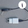 Регулируемое напряжение USB C на DC5525 Зарядный кабель с 1 наконечником для PD Быстрой зарядки 5V9V12V15V20V Выходной адаптер Шнур