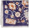 Beams Design Silk Petite Scarf 50605506 50605506C Navy 52cm X 52cm Women's