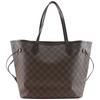 Сумка-тоут Neverfull MM N51105 Коричневый канвас Damier Женская Б/У