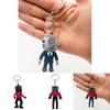 Titan Sound Man Keychain Pendant Wholesale Cross-border Toilet Man Surveillance Tv Man Game Decoration