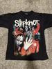 Ремейк Slipknot 2004 Группа Черная Хлопковая Футболка с Коротким Рукавом Для Мужчин Женщин Унисекс Футболка