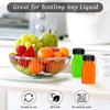 Tamper Proof Lids Plastic Juice Bottles Clear Drink Containers Square Bottle Split Beverage Bottle