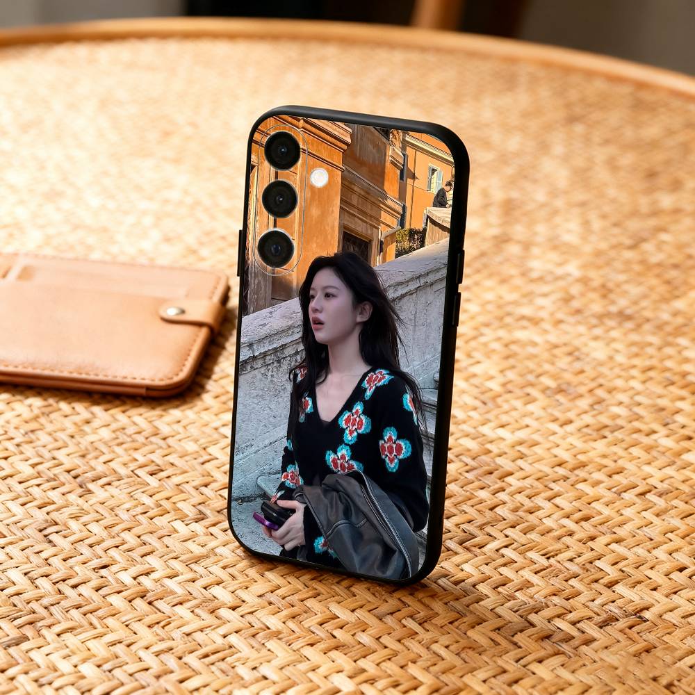 Прекрасная актриса Го Юнджон Чехол для телефона для Samsung A73,72,71,53,52,51,22,91,80, Мягкий черный чехол