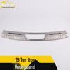 19-Territory Stainless Steel Rear Guard and Tailgate Trunk Protection Decorative Plate.