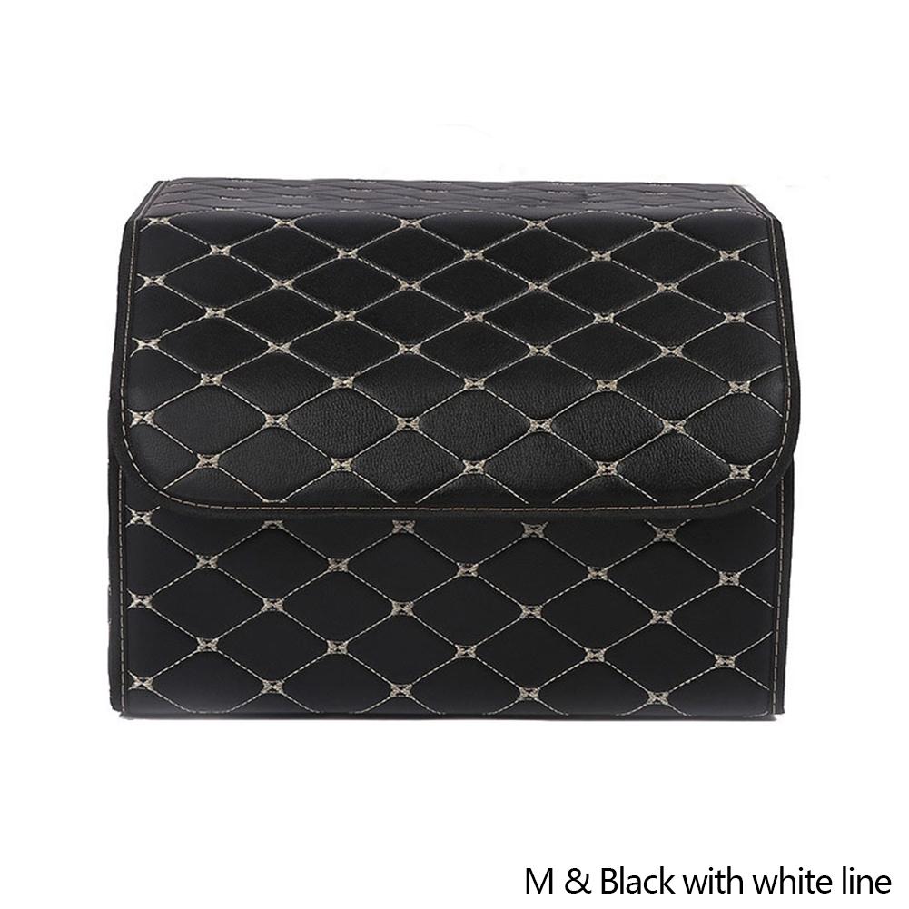 Новый большой вместительный органайзер для багажника автомобиля, многофункциональная сумка для хранения инструментов, кожаная складная сумка для хранения вещей