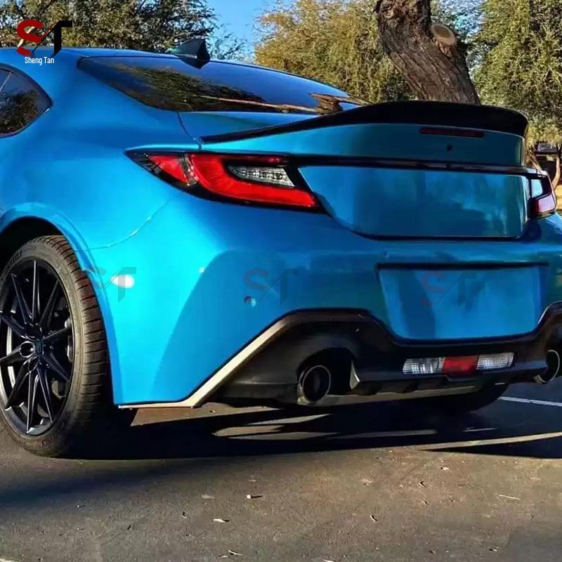 TRD Style Carbon Fiber Rear Spoiler Lip for Toyota GR86/Subaru BRZ