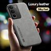 Модный кожаный чехол-фунда для Realme C71, ультратонкий, с магнитной защитой для автомобиля, чехол для телефона, capa